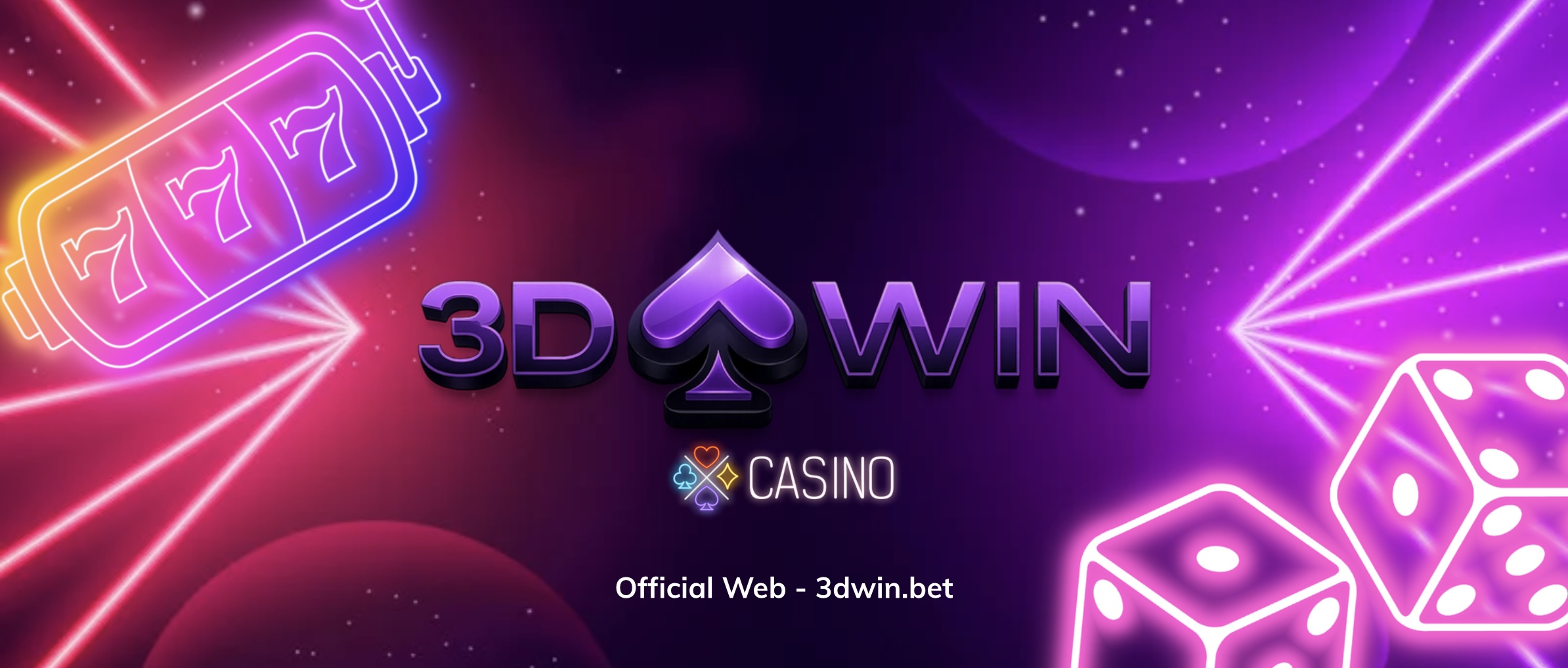 3DWIN Casino Banner